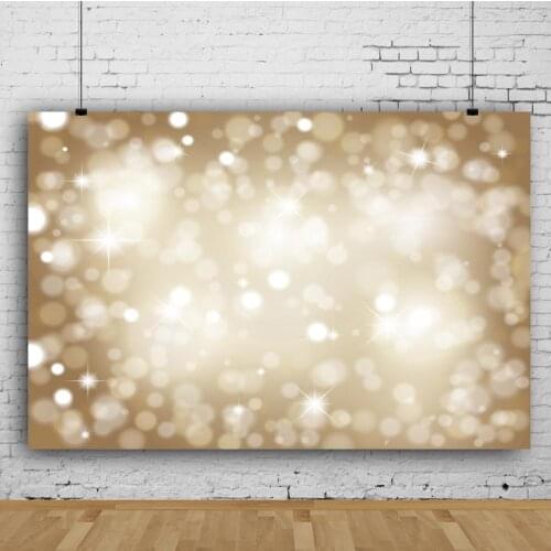 Backdrop for photographic studio golden shine christmas abstract bokeh halo professional background Photocall Video