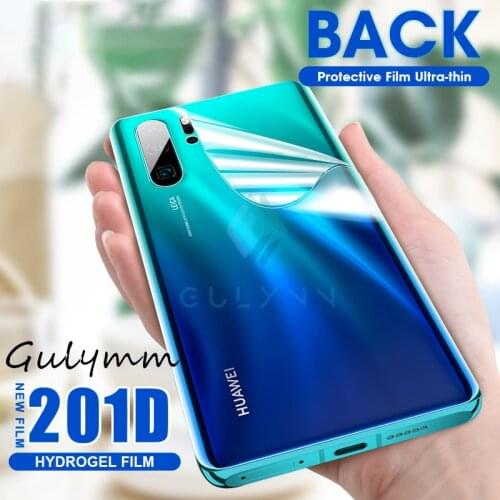 201D Full Cover Soft Hydrogel Film For Huawei Nova 5i 5T Honor 9X 8X 20 Pro Lite Back Screen Protector On Mate 30 20 Not Glass