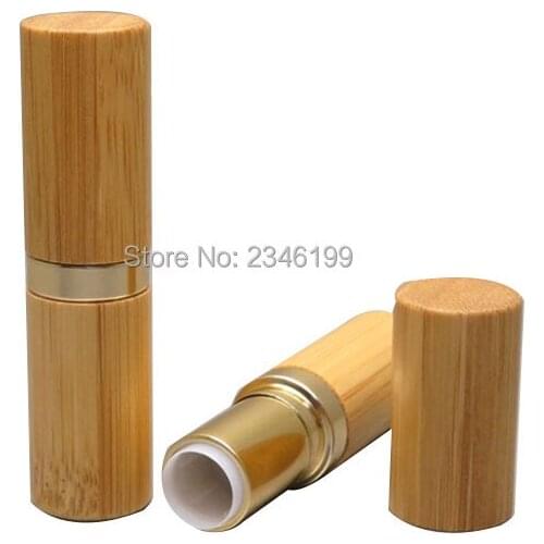 Lipstick Tube Bamboo 50 Pieces 12.1 mm 4.5 g Classical Delicate Bamboo Lipstick Tube