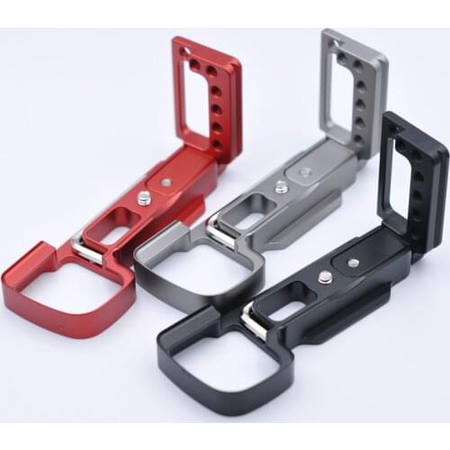 For Sony A6100 A6300 A6400 Quick Release Plate Extension L Bracket Hand Grip