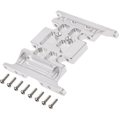1/10 Scale Alloy Gear Box Holder Mount Holder Upgrade Parts Vehicle Model for Axial SCX10 90035 90027 RC Buggy Parts Accessory