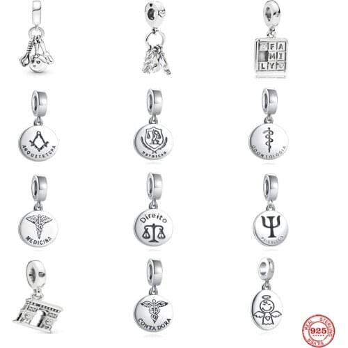 New 925 Sterling Silver European Cooker Spoon Pot Beads Fit Original Pandora Charms Bracelet DIY Women Jewelry Accessories