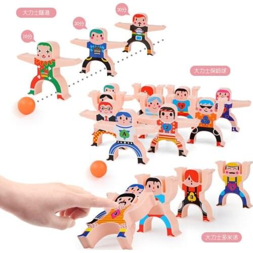 New Hercules Jenga Balance Stacking Building Blocks Toy DIY Stack High Funny Educational Interactive Games Creative Toy For Kid