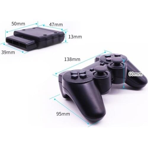 1Set 2.4G PS2 Transmitter+Receiver Wireless Remote Controller Set 12 Meters Parts for DIY RC Smart Car Models Robot