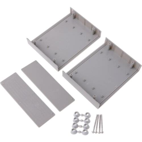 Plastic Electronic Project Box Enclosure Instrument Shell Case DIY 130x170x55MM Dls