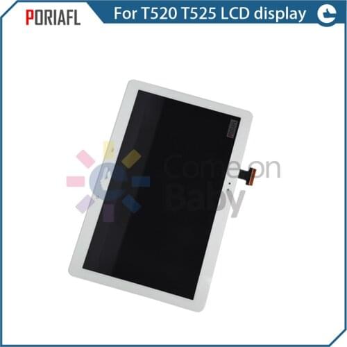 Poriafl Nice new arrival For Samsung Galaxy Tab Pro 10.1 T520 T525 SM-T520 SM-T525 LCD display + Touch Screen digitizer Assembly