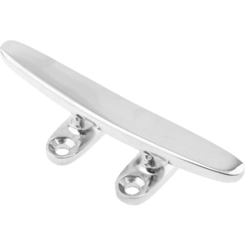 S.S. Stainless Steel Heavy Duty Boat Dock Deck Marine Yacht Cleat/Cleats 4'' Marine Boat Hardware