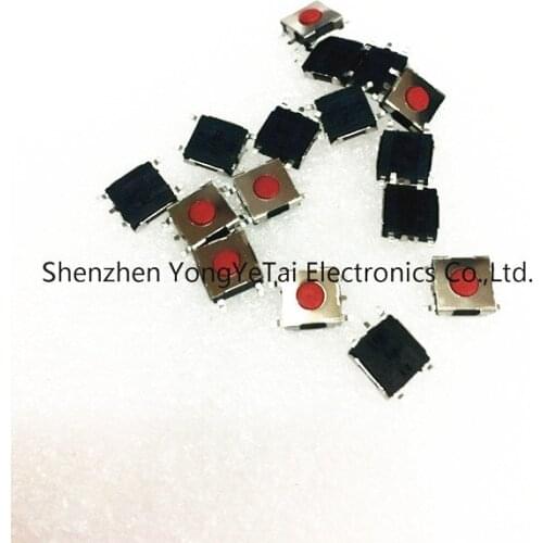 6*6*2.5 touch switch button switch reset switch smd patch red head 5P Hot wholesale free shipping