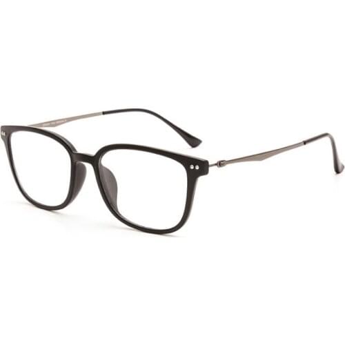 Width-135 New high-end light men eyewear TR90 alloy spectacle frames womens Retro rivets myopia eyeglasses frames male Oculos