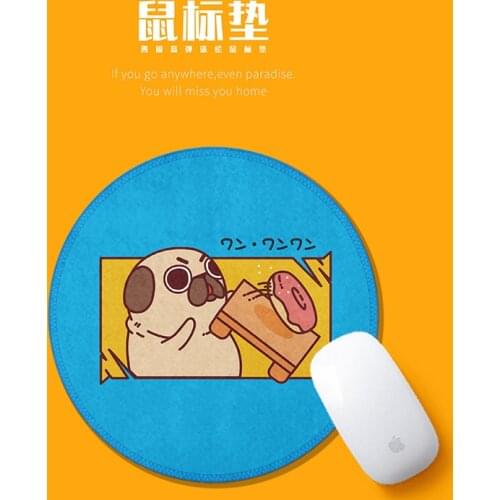 Cute Cartoon Cat And Dog Mouse Pad Student Computer Mouse Antiskid Notebook Pad Office Keyboard Protection Pad Desk Mat