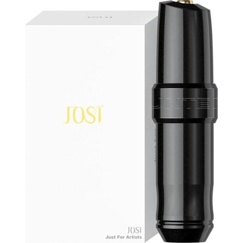 JOSI Tattoo Machine Rotary Tattoo Pen Japan 10W Motor Space Aluminum Frame Permanent Makeup Machine with RCA Cord