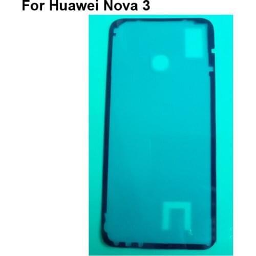 2PCS For Huawei Nova 3 Back Battery cover Rear door Bezel 3M Glue Double Sided Adhesive Sticker Tape Parts Nova3 PAR-AL00