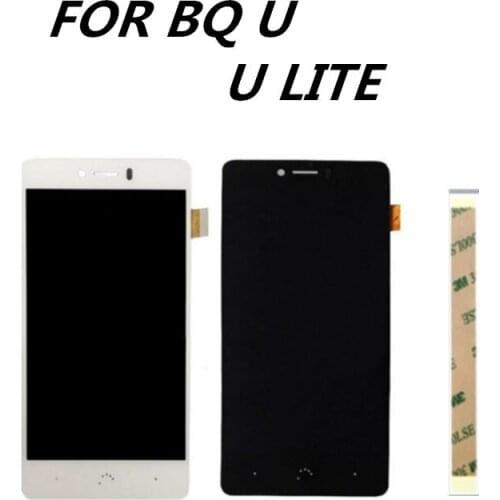 5.0inch For BQ Aquaris U lite LCD Display+Touch Screen Frame Original Screen Digitizer Assembly Replacement For lite Cell Phone