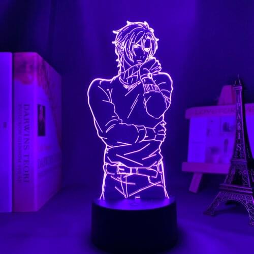 3d Lamp Anime Banana Fish Ash for Bedroom Decor Night Light Kids Birthday Gift Manga Banana Fish Room Table Led Light Bedside