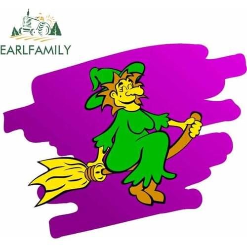 EARLFAMILY 13cm x 10.5cm for Green Lion Anime Cartoon Oem Fine Decal Funny Car Stickers RV VAN 3D DIY JDM Vinyl Car Wrap Trunk