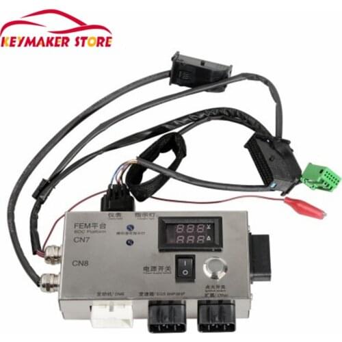 OKDIAG Exclusive vehicle Test Platform For BMW FEM/BDC For BMW F20 F30 F35 X5 X6 I3 Test Platform without Gearbox Plug