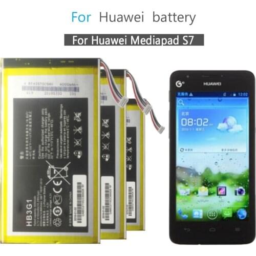 HB3G1/HB3G1H battery 4000mAh For Huawei S7-303 S7 303 S7-931 T1-701u S7-301w MediaPad Media Pad 7 Lite/7lite s7-301u S7-302