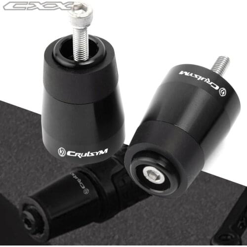 Motorcycle CNC handlebar grips Handlebar Ends Cap Cover For SYM CRUISYM 150 180 300 cruiysm all year