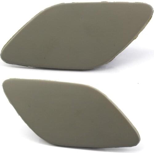 Left Right Headlight Washer Nozzle Cover Headlamp Water Spray Jet Case Cap For BMW E92 20016 2007 2008 2009 Year