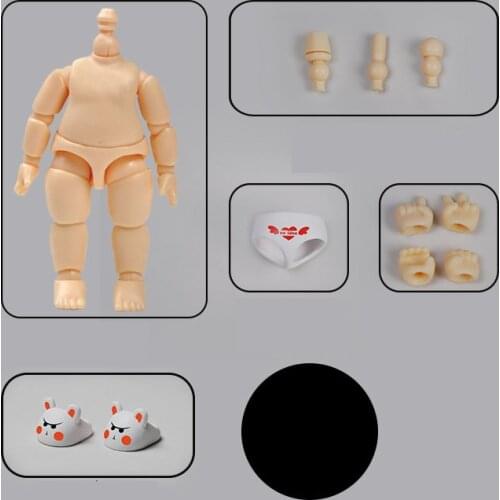 Ymyosomes can be connected to blind boxes such as Bubble Mart BJD baby head GSC clay man and OB11 can be moved doll accessories