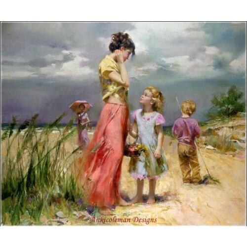 Needlework for embroidery DIY DMC color High Quality - Counted Cross Stitch Kits 14 ct Oil painting - Remember When