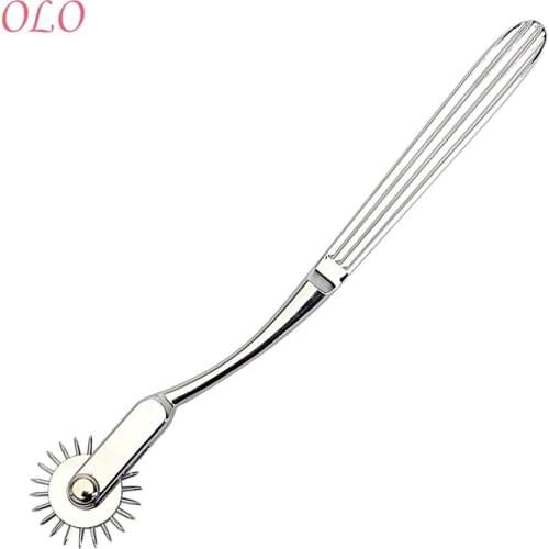 OLO Sex Roller Wartenberg Pin Wheel Adult Games Sex Toys for Couples Nipple/Breast Penis Tongue Body Stimulator