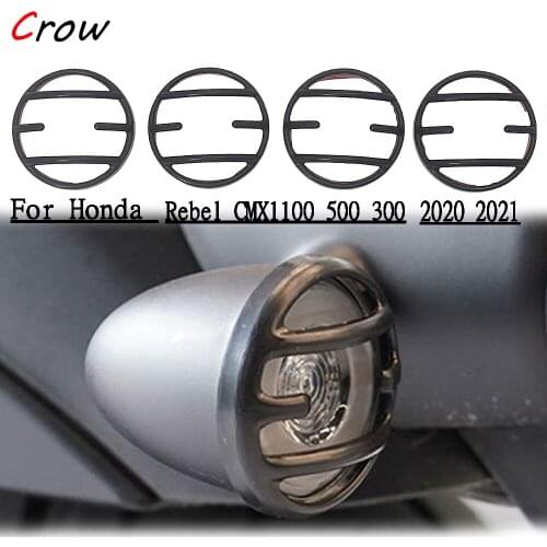 For Honda Rebel CMX1100 CMX500 CMX300 2020 2021 Matte black front and rear turn lights rear tail lights Grill protector Guard
