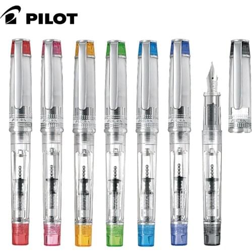 PILOT Pearna PRERA Transparent Pen FPRN350R, Sketch Calligraphy and Calligraphy Writing Smoothly Replaceable Ink Sac
