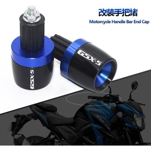 Motorcycle Handlebar Grips End Handle Bar Cap End Plug For Suzuki GSX-S GSXS 125 150 750 1000/F/ABS GSX-S125 GSX-S750 GSX-S1000