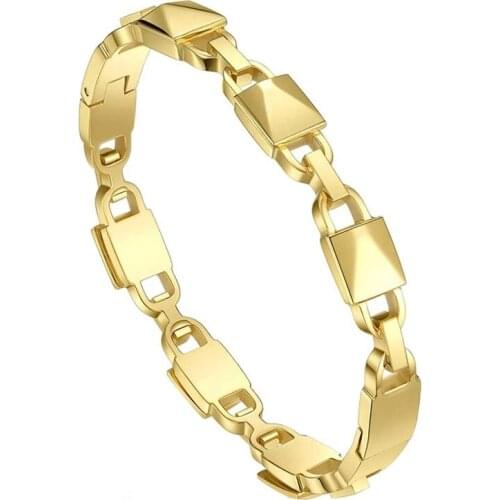 All kinds simple and locks and bracelets fashionable retro titanium steel bangle