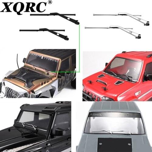 XQRC 1 pair metal Wiper For 1/10 RC Crawler Car TRX4 Defender G500 TRX6 G63 SCX10 90046 90047 D90 JIMNY Cherokee car accessories