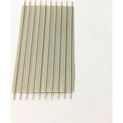 10 PCS 10pin hard grey cable 0.1 square internal welding wire 10P*100mm 10CM stranded connecting wire 2.54mm pitch