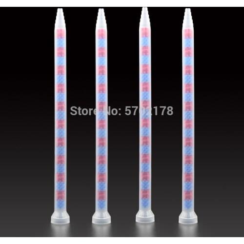 10pcs GSM9-20 AB glue static mixing tube epoxy resin adhesive mixing nozzle glue filling machine mixing tip