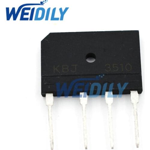 5PCS/LOT KBJ3510 GBJ3510 35A 1000V Bridge Diode Bridge Rectifier New
