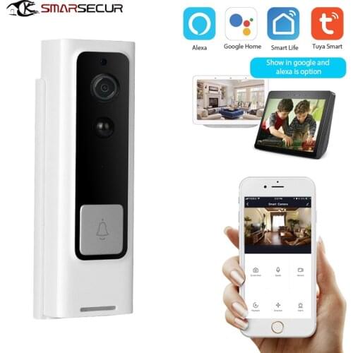 2MP 1080P Wireless WIFI Doorbell Support Tuya Smart Life Video Door Phone Intercom System