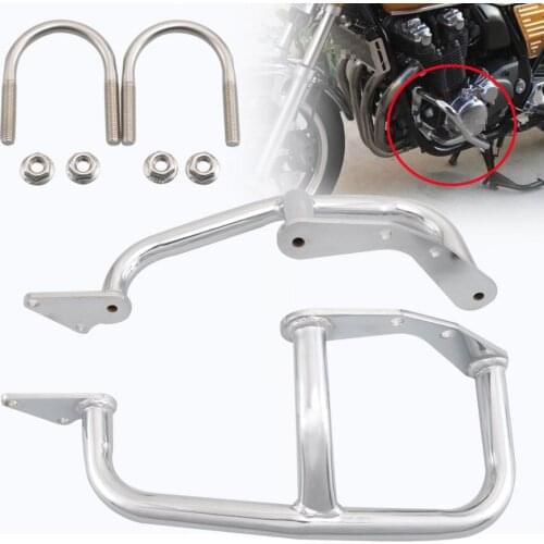 Motorcycle Side Chrome Engine Guard Crash Protector Bar Fit for Honda CB1100 CC 2010 2012 2013 2014 2015 2016