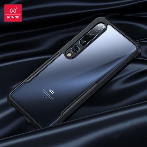XUNDD Case For Xiaomi Mi 10 Mi10 Case Protective Phone Case Shockproof Fitted Case Transparent Cover For Xiaomi Mi 10 Cover