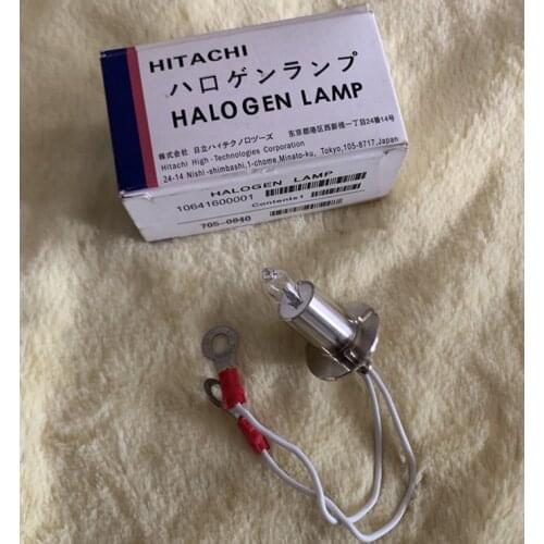 For Hitachi 902 911 917 7020 7060 7080 7170 7180 7100 7600 12V20W Halogen Lamp 705-0840