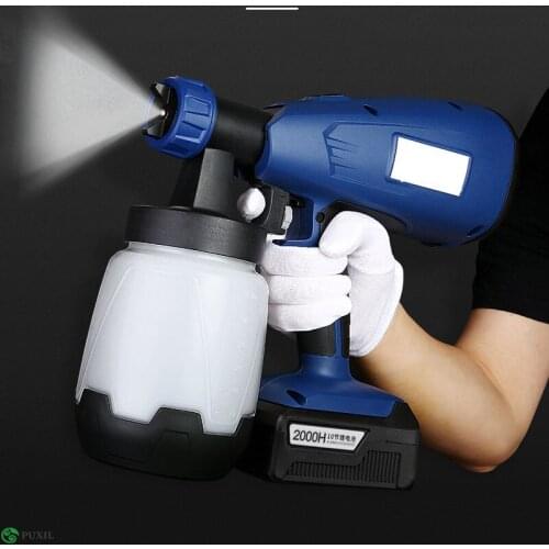 Lithium battery electric spray gun, rechargeable paint latex paint spray machine, cordless paint, paint spray gun tool