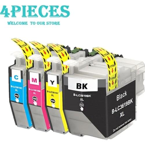 LuoCai LC3619 Compatible ink cartridges for brother LC3619XL MFC-J2330DW MFC-J2730DW MFC-J3530DW MFCJ-3930DW printer LC 3619 XL