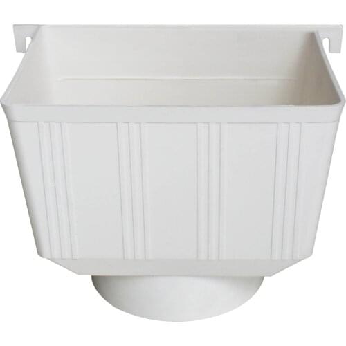 Pvc rainwater hopper downspout drain adapter rain water collector rain water collector drain pipe accessories 75/110/160mm