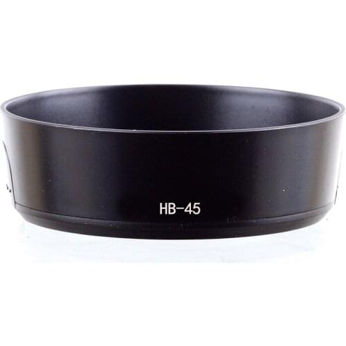 Lens Hood replace HB-45 for Nikon AF-S DX NIKKOR 18-55mm f/3.5-5.6G VR / 18-55 mm F3.5-5.6G VR HB45 HB 45