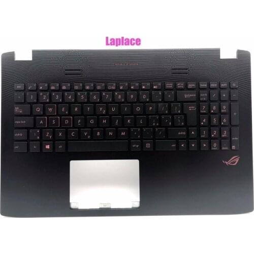 New Czech Slovakian backlit keyboard for Asus GL552VL GL552VW GL552VX Palmrest (CZ4216)