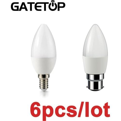 LED Candle Bulb C37 5W E14 220V-240V 3000K 6000K For Home Decoration Led Lamp Home Decoration