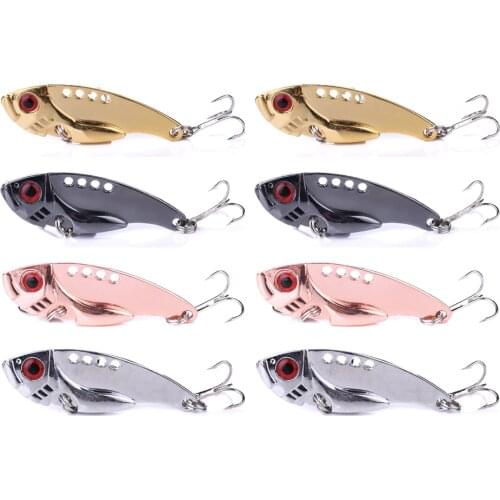 ThunderShower Metal Spoon Lure Wobblers Trout 3.2g 7g 11g Metal Casting VIB Jig Fishing Lures