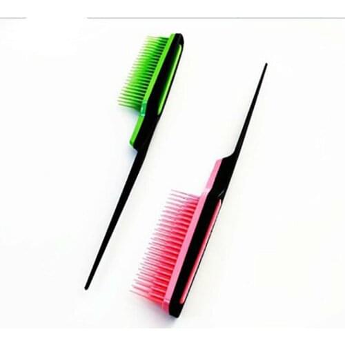 1pc Pointed Tail Comb Prevent Hair Loss Hair Brush Salon Tool Styling Comb Multiple Comb Teeth Comb Tail Combs