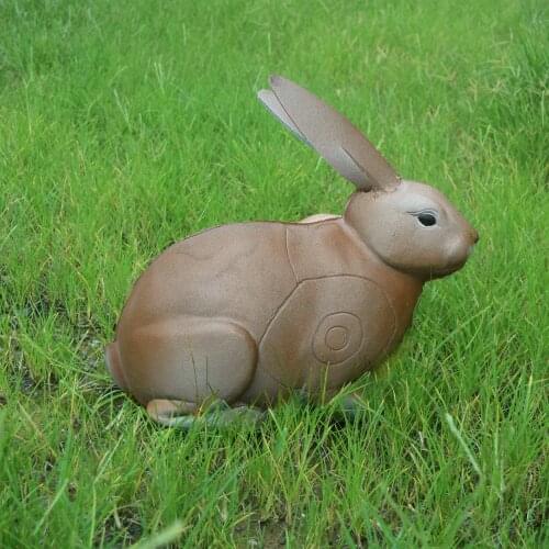 1 pcs Archery 3D Rabbit Target XPE High Density Self Healing Foam Animal for Archey Shooting Backyard