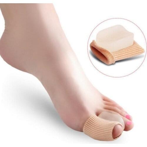 2Pcs=1Pair Toes Separator Hallux Valgus Corrector Bone Thumb Straightener Bunion Stretchers Protector Massage Foot Care Tools