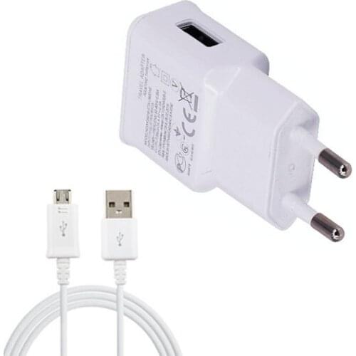 2A EU USB Portable Cell Phone Charger Adapter +USB Data Cable For Sony Xperia E5,For Nokia 6,Asus Zenfone Pegasus 3s,Leagoo Z7