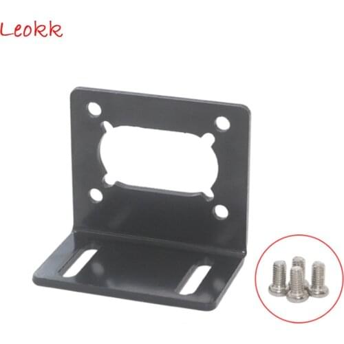 5840-31ZY Gear Motor Mounting Bracket, Gearbox Fixed Seat Gear Reduction Motor Holder with 4 Piece M4 Screws